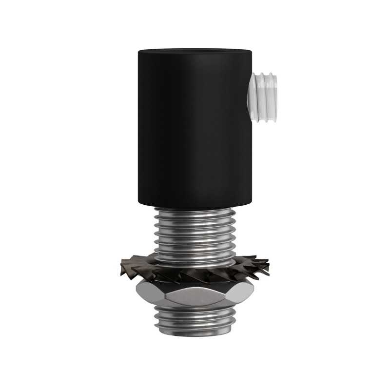 Cylindrical metal clamp for cable M10x1 | LIGHTING DIY