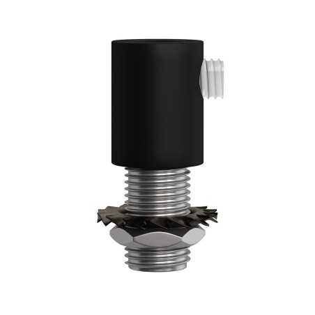 Cylindrical metal clamp for cable M10x1 | LIGHTING DIY