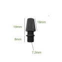 Buy Black plastic prisoner two pieces