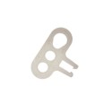 Anti-pull plastic piece for lamps