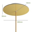 XXL ceiling rose 400 mm customisable for lamps | LIGHTING DIY