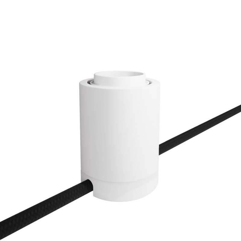Lamp holder socket for E27 linkable 50mm x 75mm