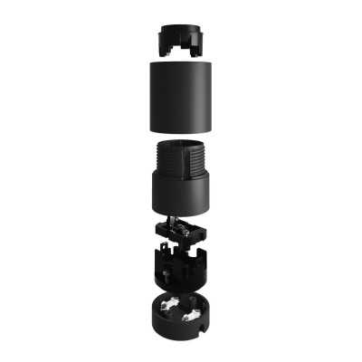 Lamp holder socket for E27 linkable 50mm x 75mm