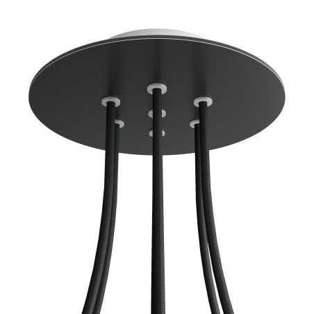 Round ceiling rose 200 mm with 7 holes | LIGHTING DIY