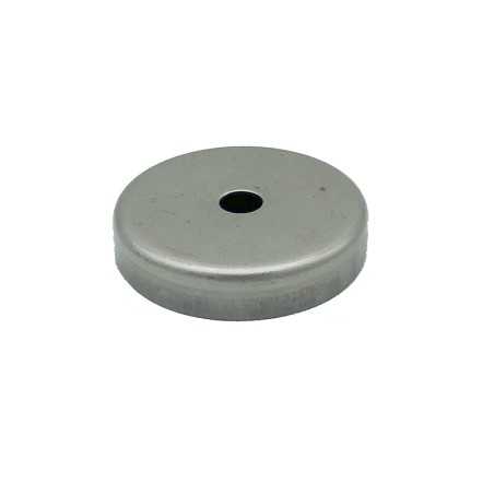 Raw iron lamp holder cover 58mm diameter x 9mm