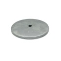 Raw iron lampshade holder 108mm diameter x 5mm