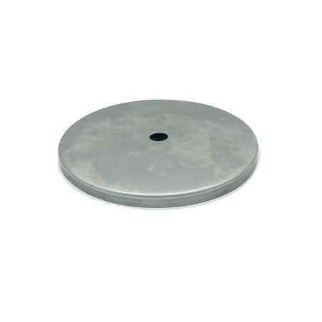 Raw iron lampshade holder 108mm diameter x 5mm