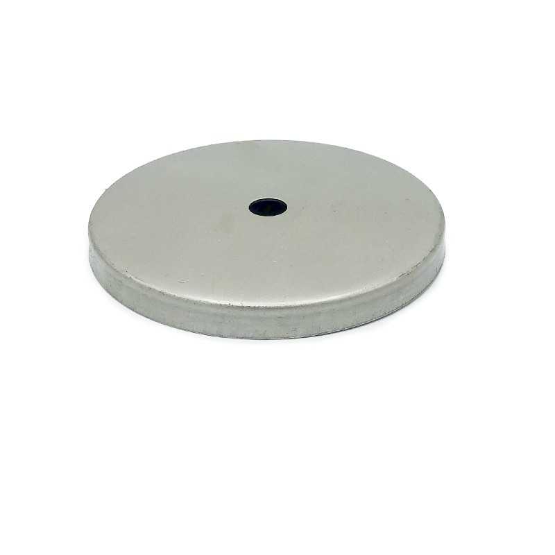 Raw iron globe holder cover 100mm diameter x 5mm