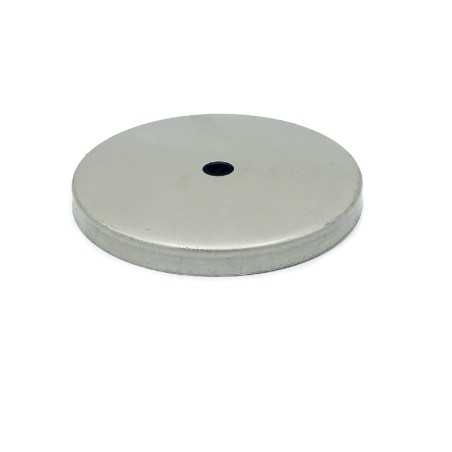 Raw iron globe holder cover 100mm diameter x 5mm