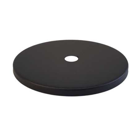 Black balloon cover cap 100mm diameter x 5mm