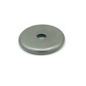 Round raw iron lamp holder cover, 21mm diameter x 4mm