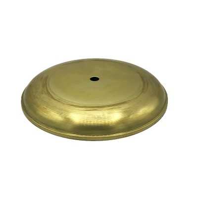 Brass globe holder cover 160mm diameter x 4mm