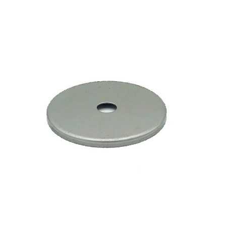 Raw iron lamp holder cover 50mm diameter x 7mm