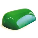 Replacement glass for classic banker lamps