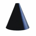 Black and gold metal lampshade 180mm high x 165mm diameter
