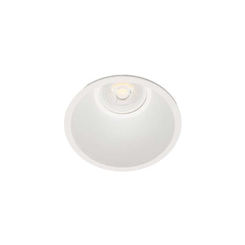 Ceiling lamp aluminum GU10 matte white SAMURAN