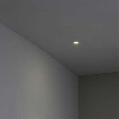 Ceiling lamp aluminum GU10 matte white SAMURAN