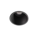 Ceiling lamp in matte black aluminum with GU10 socket SAVOIE
