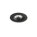 Ceiling lamp with integrated black aluminum LED LALINDE