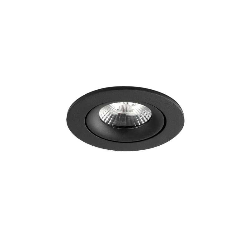 Ceiling lamp with integrated black aluminum LED LALINDE