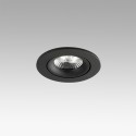 Ceiling lamp with integrated black aluminum LED LALINDE