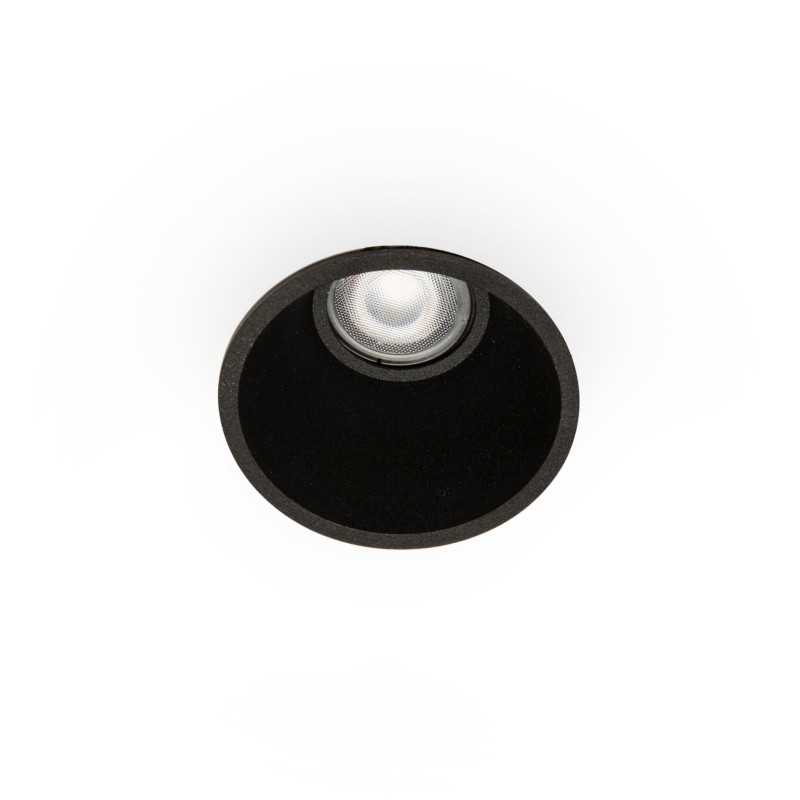Ceiling lamp aluminum GU10 matte black OULCHES