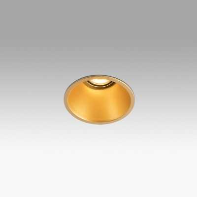 Ceiling lamp in matte gold aluminum with GU10 socket, MARANS.