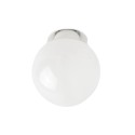Aluminum E27 white ceiling lamp MEUCON