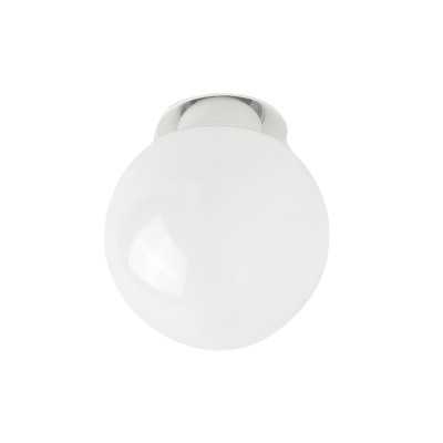 Aluminum E27 white ceiling lamp MEUCON