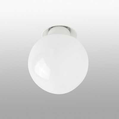 Aluminum E27 white ceiling lamp MEUCON