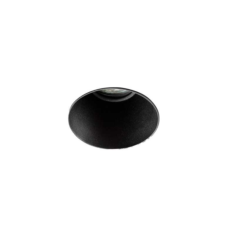 Ceiling lamp aluminum GU10 matte black HUILLY
