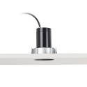 Ceiling lamp aluminum GU10 matte black HUILLY