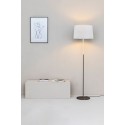 Floor lamp in matte white steel E27 SARLIS