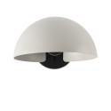 Wall lamp in matte black steel with E27 socket BRUNET