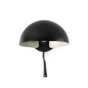 Wall lamp steel E27 matte black BEREULT