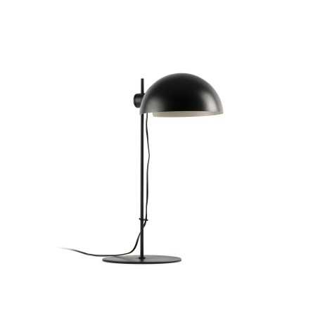 Table lamp made of matte black steel with E27 socket, ARTENAY