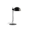 Table lamp made of matte black steel with E27 socket, ARTENAY
