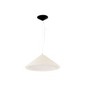 Ceiling lamp in beige steel with E27 socket, ARRIGNY