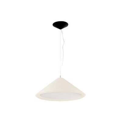 Ceiling lamp in beige steel with E27 socket, ARRIGNY