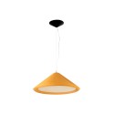 Ceiling lamp in orange steel E27 LONGVIC