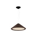 Ceiling lamp in brown steel with E27 socket by FROGES