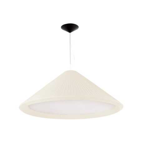 Ceiling lamp in beige steel with E27 socket by LEPUIX
