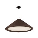 Ceiling lamp steel E27 brown MORUEL