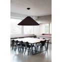 Ceiling lamp steel E27 brown MORUEL