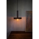 Ceiling lamp in black steel with E27 socket by MEULERS
