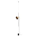 Ceiling lamp in matte black steel E27 ARBORI