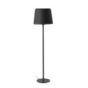 Floor lamp in matte black steel with E27 socket, BROMME.
