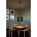 Ceiling lamp steel E27 black VIMONT