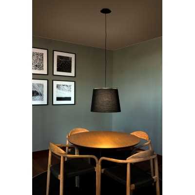 Ceiling lamp steel E27 black VIMONT