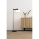 Floor lamp in black steel with E27 socket, PARCOUL.